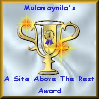 A Site Above The Rest Award