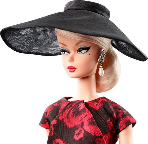 Elegant Rose Cocktail Dress Barbie Doll - Perfectory Barbie Edition