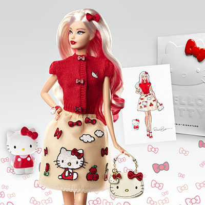 barbie hello kitty