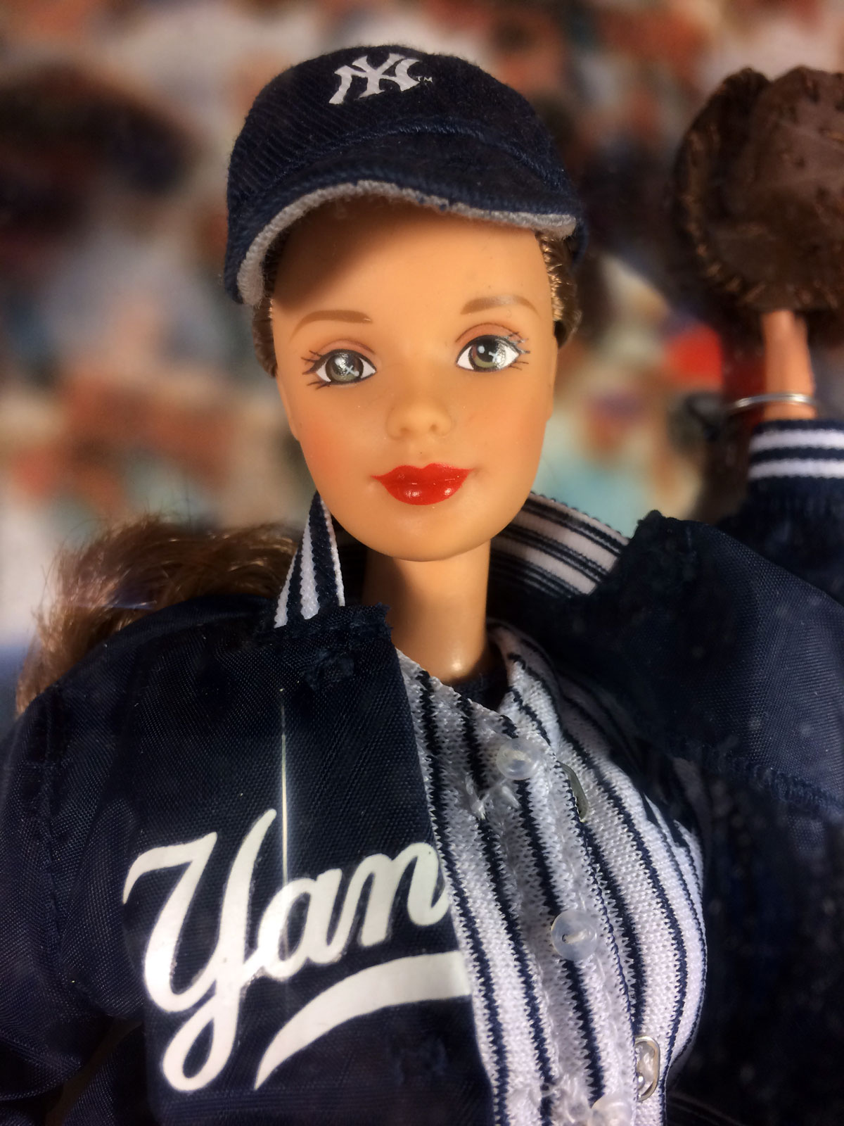 new york yankee barbie doll