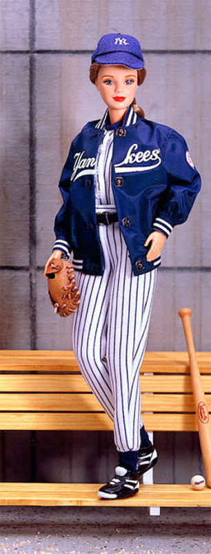 new york yankee barbie doll