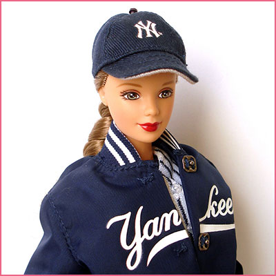 new york yankee barbie doll