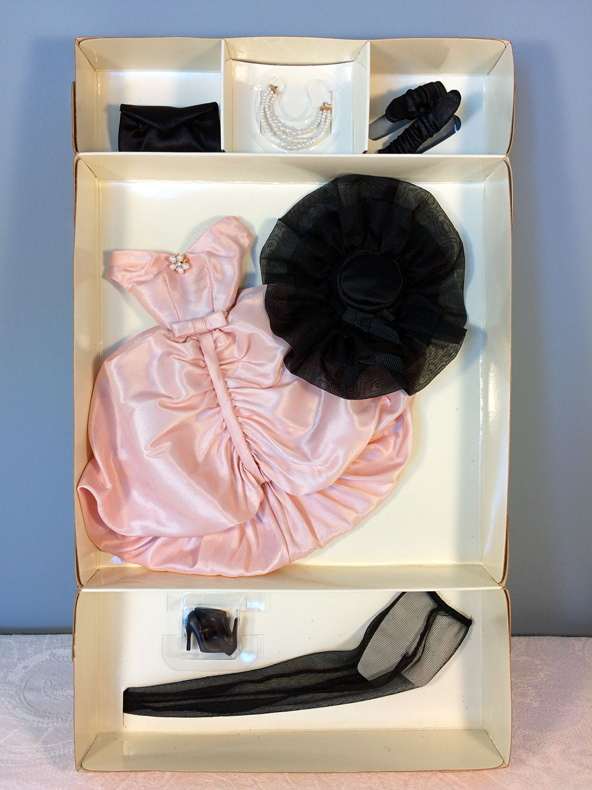 Blush Becomes Her Barbie Fashion - Perfectory Barbie Edition